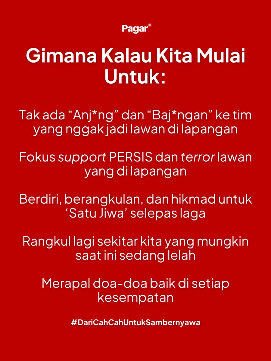 dari Cah-cah untuk Sambernyawa✋