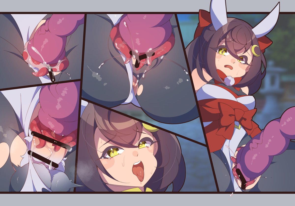 魔法少女ルナティック・ラヴィちゃんとマスコットのツキマル
ラヴィちゃんが魔物に負けて、マスコットをふたなりチンポに変えられてしまうわけが……

#transfur #TF 