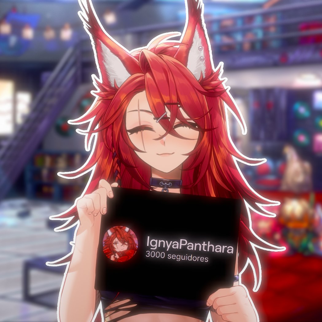 WAAA MUCHAS GRACIAS POR EL APOYO!! 🧡

No esperaba despertar y ver que ya somos 3k en twitch, me hace muy feliz ✨
Seguiré esforzandome mucho~