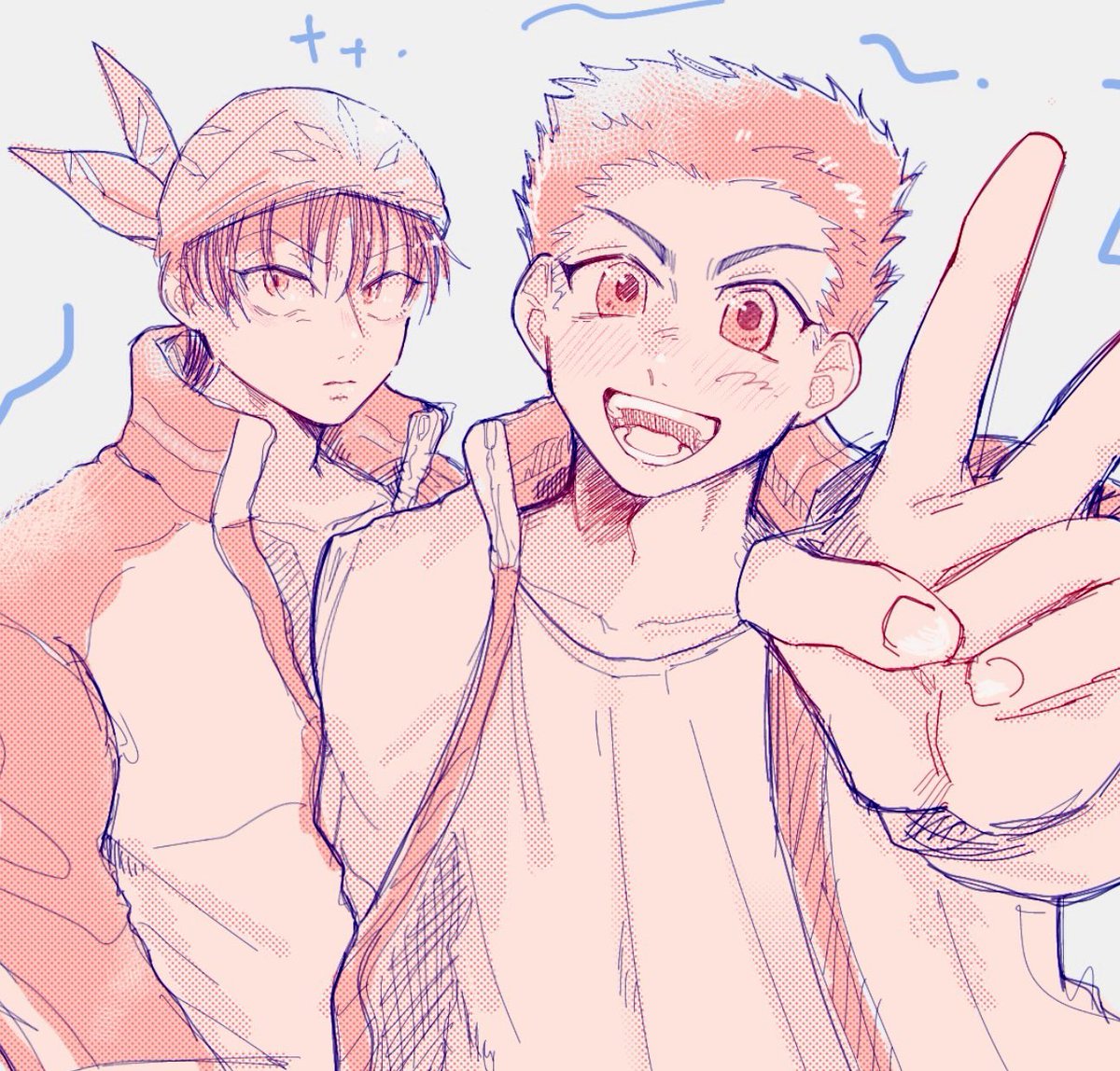 オフ会のとき描いてた桃海