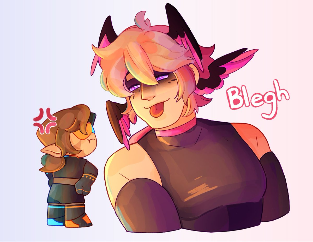 Blegh.

#ddvaufanart #doublehearted