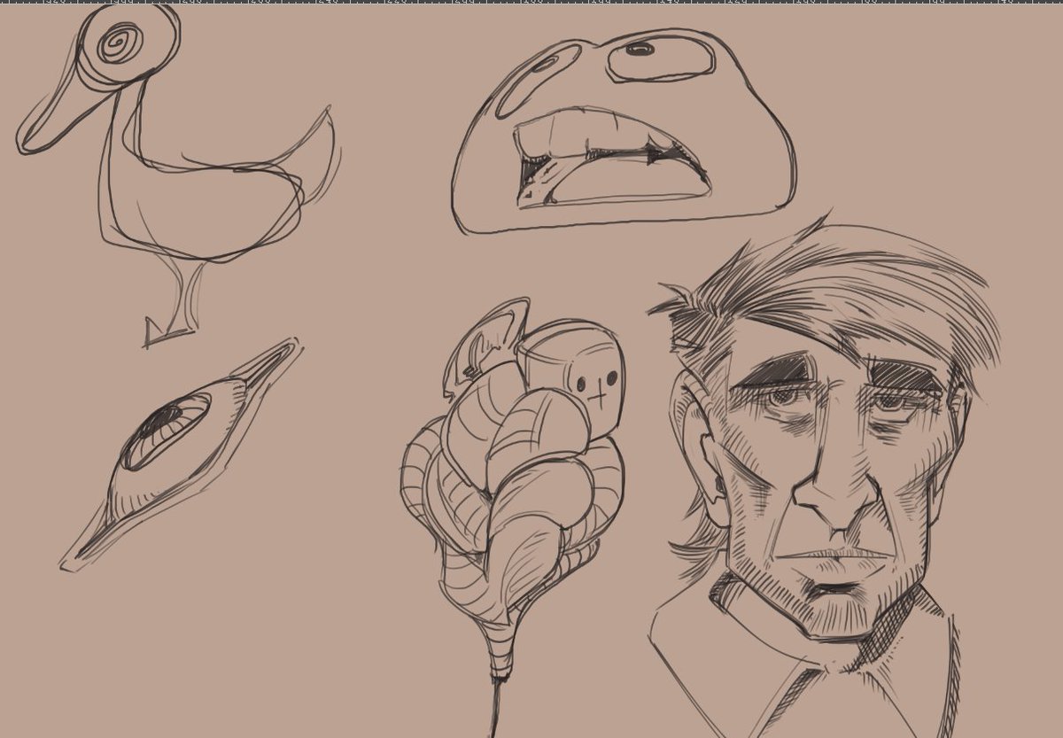 Shinjeeey's tweet photo. Observe whatever my brain is secreting after what i can only call "Playing overwatch instead of drawing too much" https://t.co/eROMYg3A7t