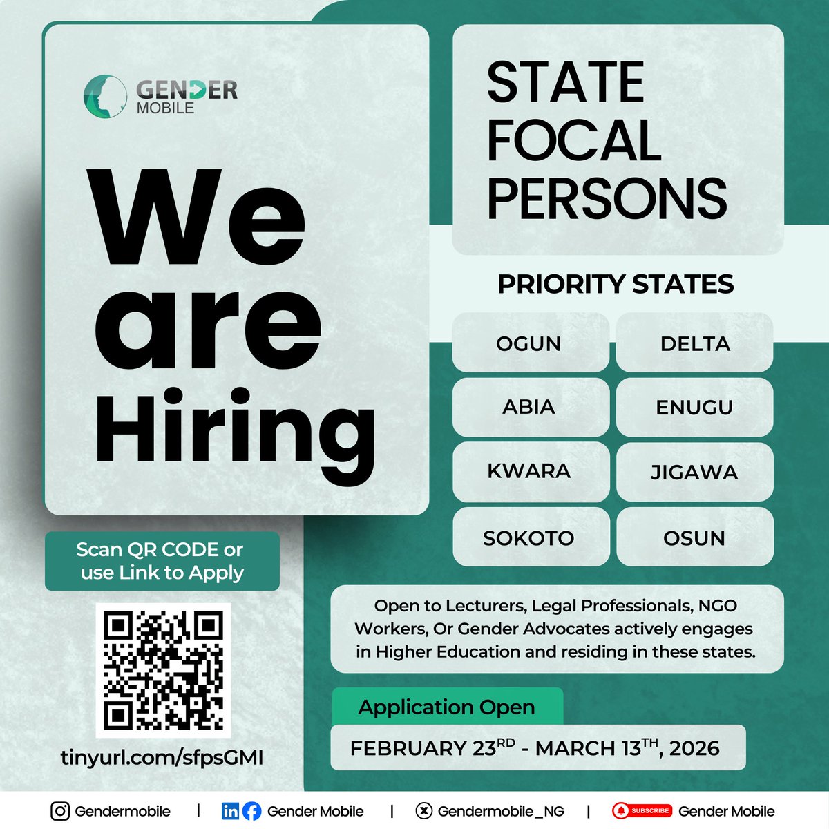 GenderMobile Initiative tweet media