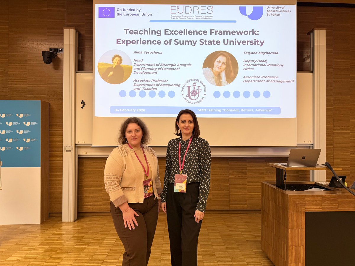 Sumy State University | SumDU tweet media