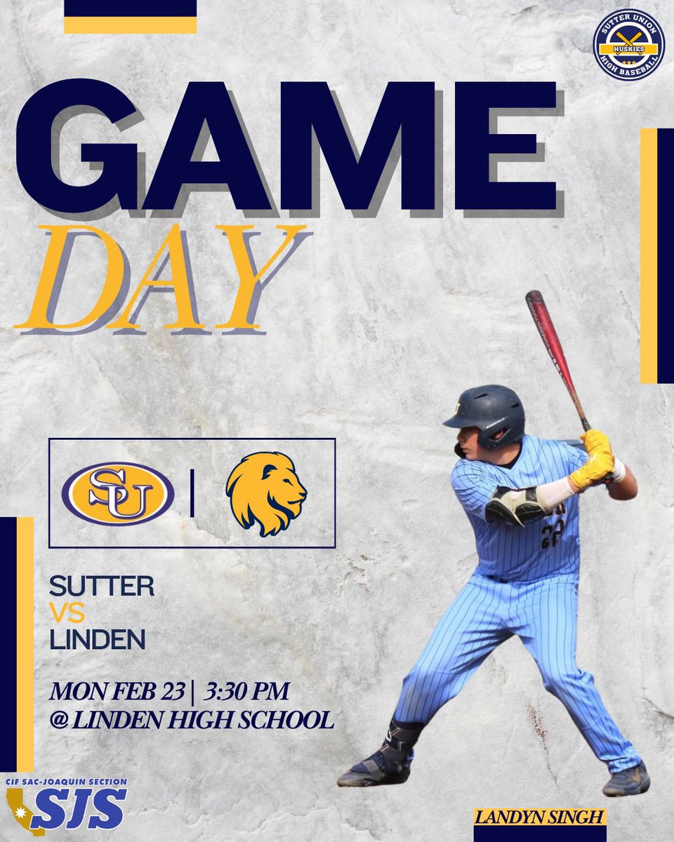 Sutter High Baseball tweet media
