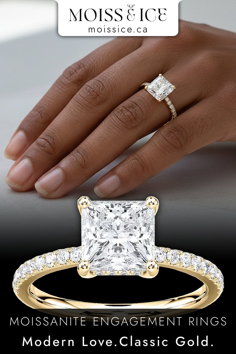 moissice's tweet image. This princess cut doesn’t ask for attention, she steals it! Hidden surprise included 😘
moissice.ca/en-ca/products…
#PrincessCut #EngagementRing #Moissanite #HiddenHalo