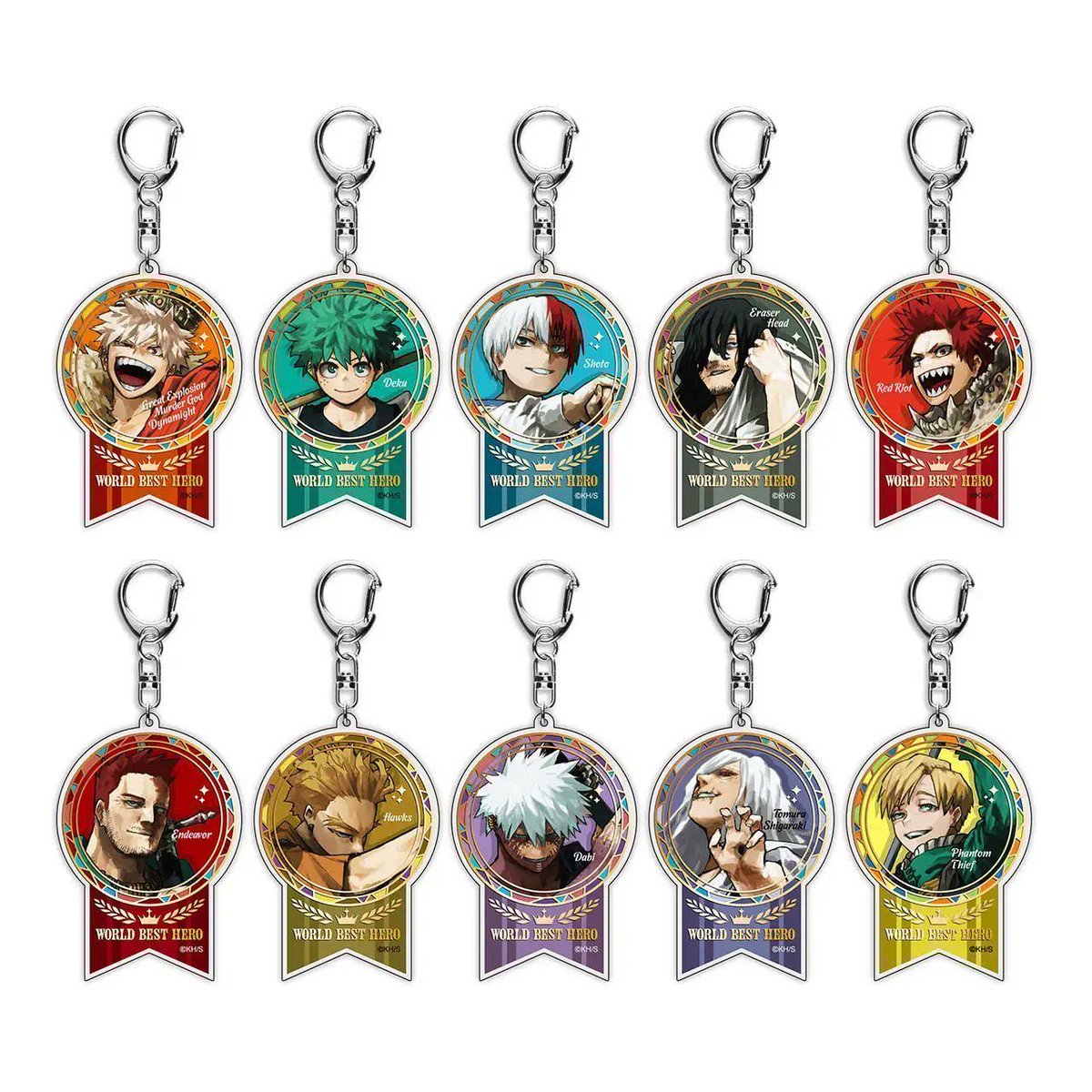 譲渡/交換】僕のヒーローアカデミア ヒロアカ アクリルキーホルダー