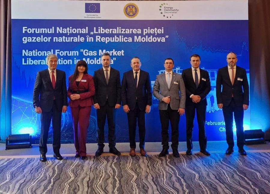 InfoANRE's tweet image. ⚡️Domnul Mircea Man, Secretar General al Autorității Naționale de Reglementare în domeniul Energiei, a participat, în data de 19 februarie 2026, la Forumul „Gas Market Liberalization in Moldova”, dedicat liberalizării pieței gazelor naturale din Republica Moldova.