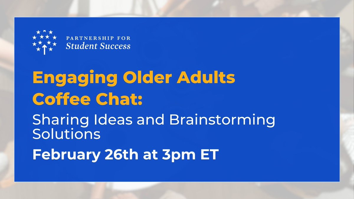 Partnership for Student Success tweet media