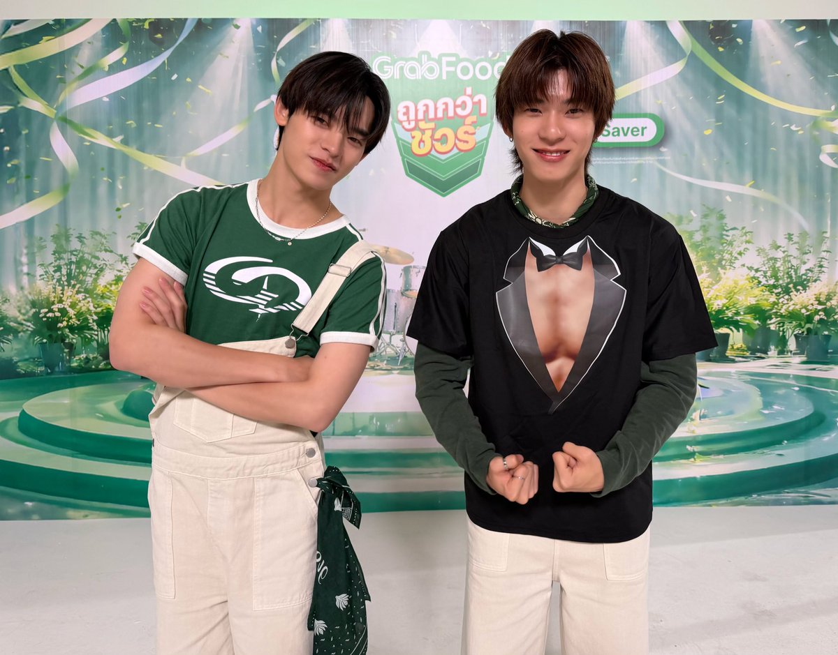DomundiTV's tweet photo. ขอขอบคุณ @GrabTH ที่ให้เกียรติ “ตี๋ตี๋”  @twnpich และ “ป๋อ” @porsuppakarn ได้มาร่วม Live พูดคุยและทำกิจกรรมสนุกๆ ในวันนี้นะคะ 🥰

ขอขอบคุณแฟน ๆ ทุกคนที่มาเจอกัน รวมถึงแฟน ๆ ที่ติดตามรับชม Live และส่งกำลังใจมาให้ทั้งสองคนด้วยนะคะ 🫶🏻✨️

GRABFOOD WITH TEETEEPOR
#GrabFoodถูกกว่าชัวร์xTeeteePor