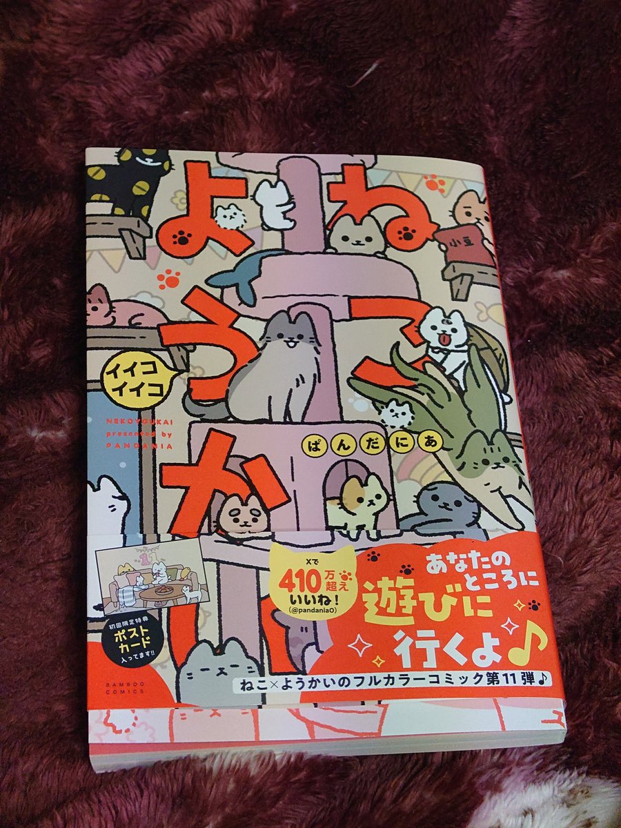 初回特典のポストカードとドヤァ
