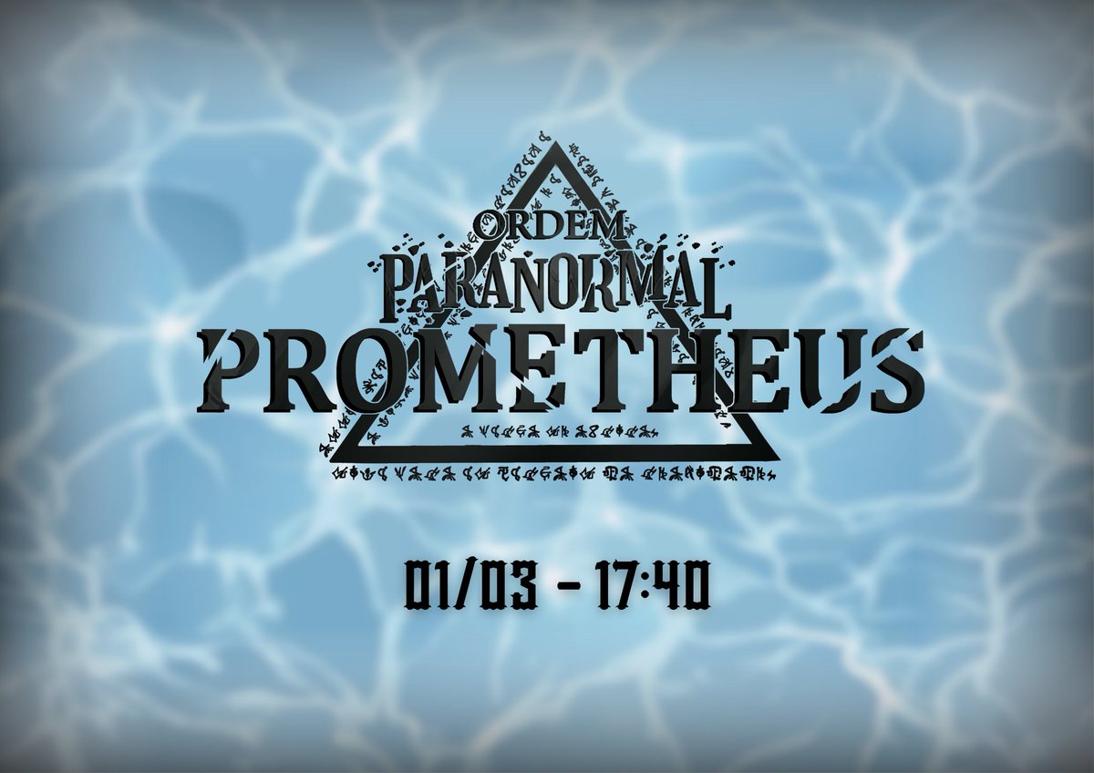AOPRemake's tweet photo. "Até onde você iria para se tornar livre novamente?"

Ordem Paranormal: Prometheus, meu primeiro projeto de RPG oficial, começa no próximo domingo.

O Despertar começa dia 01/03, às 17h40.

Espero vocês lá 👀🌊⛴️🔺🔻

#OrdemParanormal #RPG #HEXATOMBE https://t.co/lyLzzOAz4n