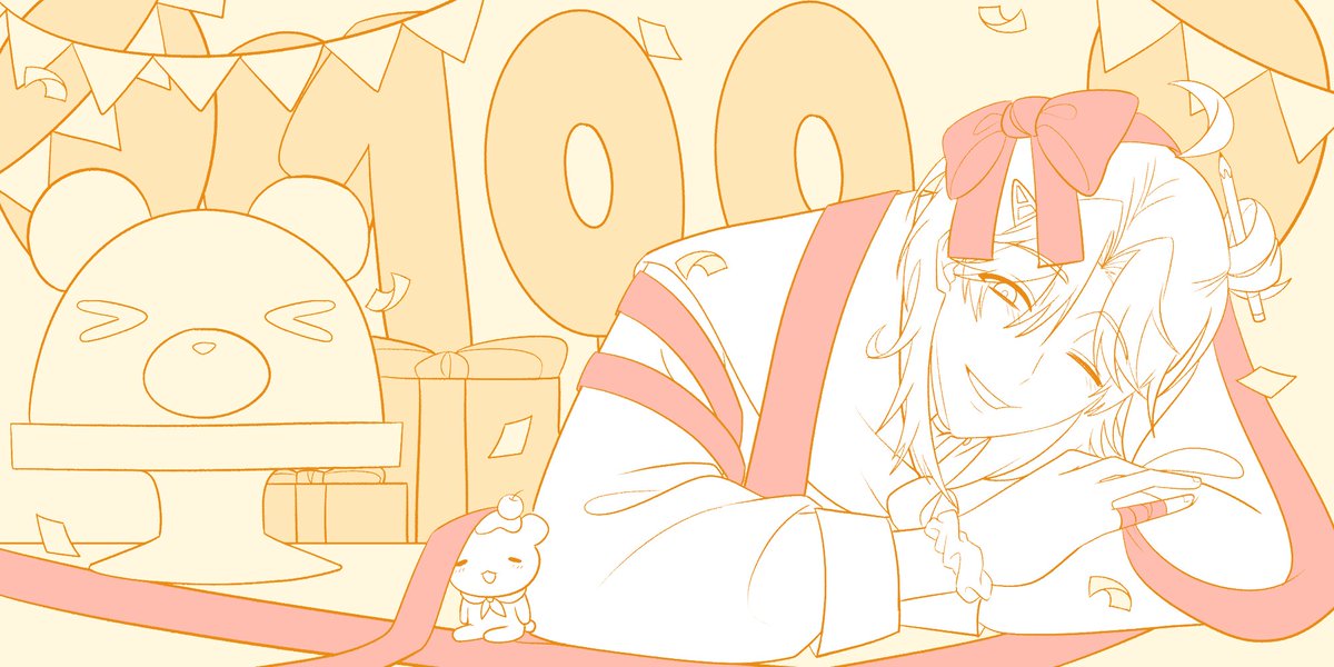 chunghyeol's tweet photo. #레이그림바라
하루 늦었지만 100일 축하해~💛 https://t.co/gxKhVlkbWx