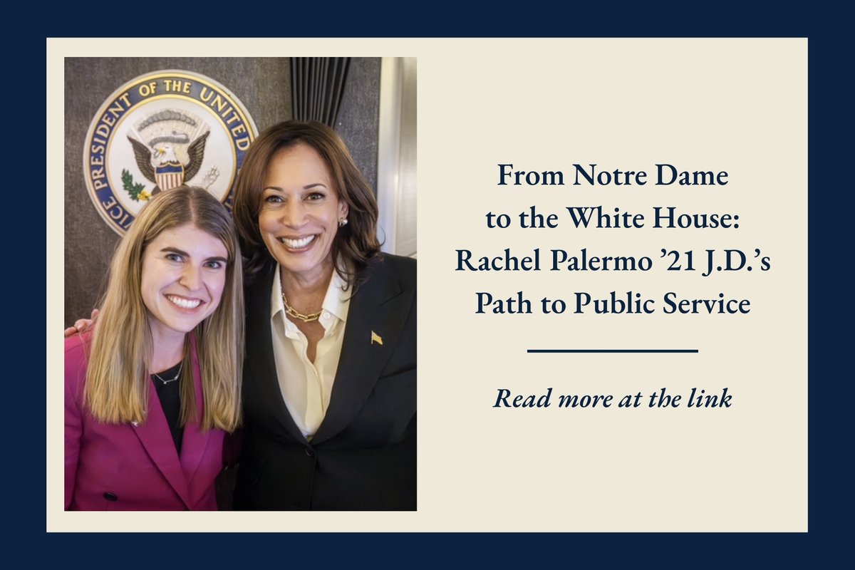 Notre Dame Law School tweet media