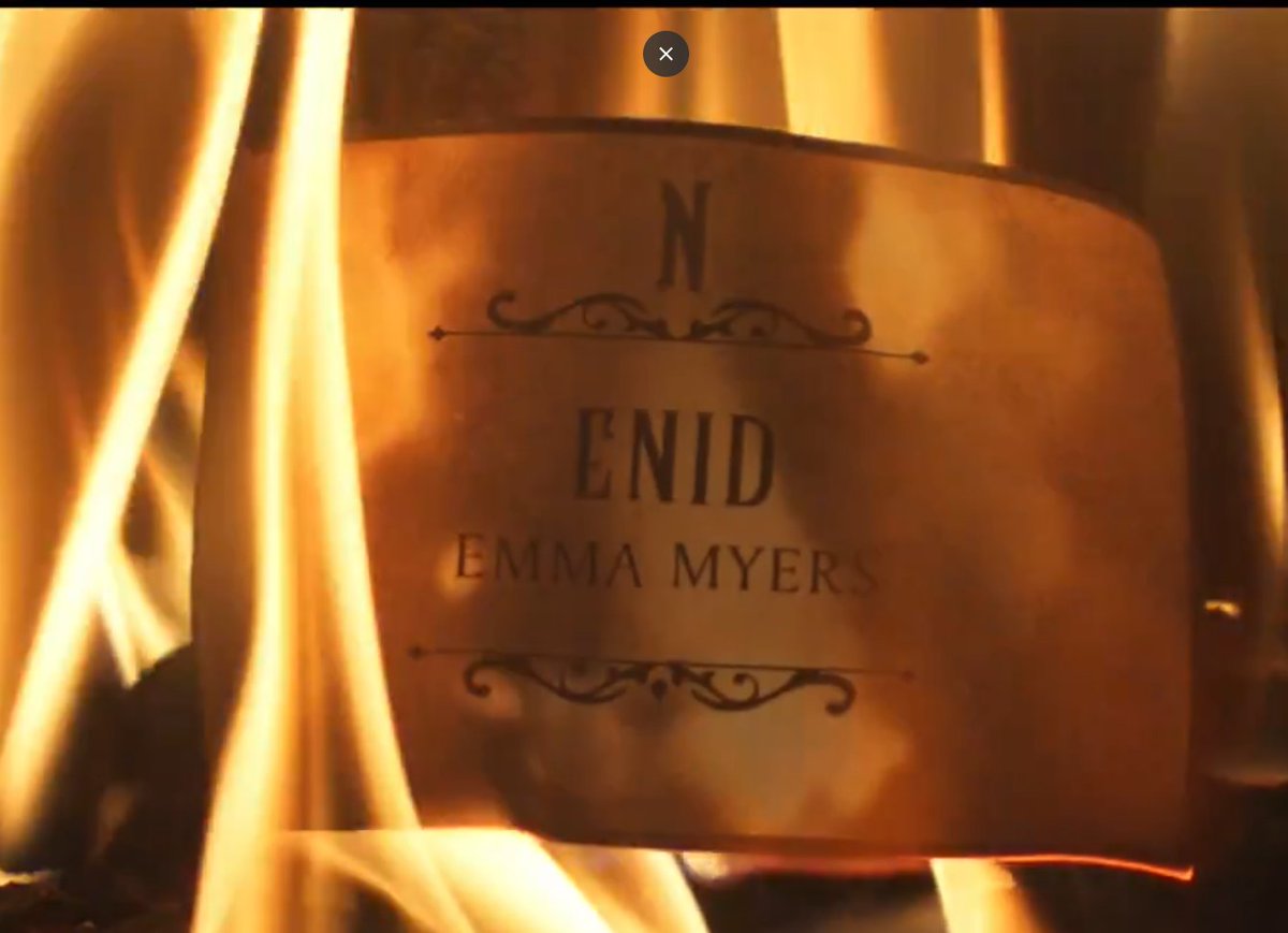 IF ANYTHING HAPPENS TO ENID I WILL LOSE IT