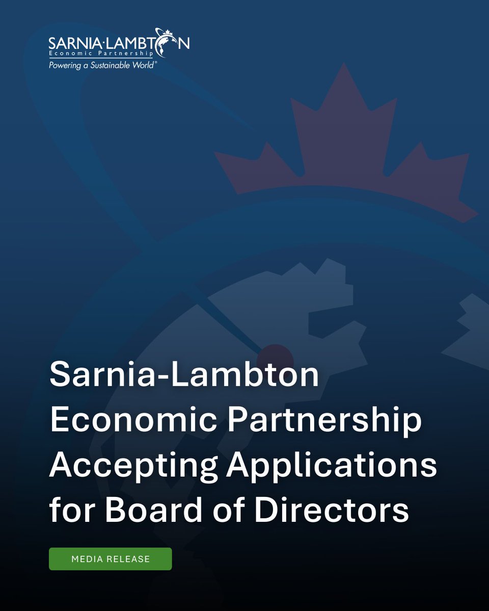 Sarnia-Lambton Economic Partnership tweet media
