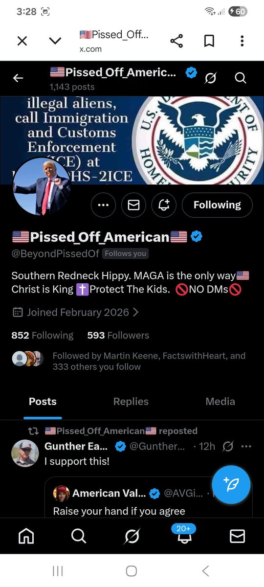 Let's help this Southern Redneck hippy find some new connections 
<a href="/BeyondPissedOf/">🇺🇸Pissed_Off_American🇺🇸</a> 
🇺🇸