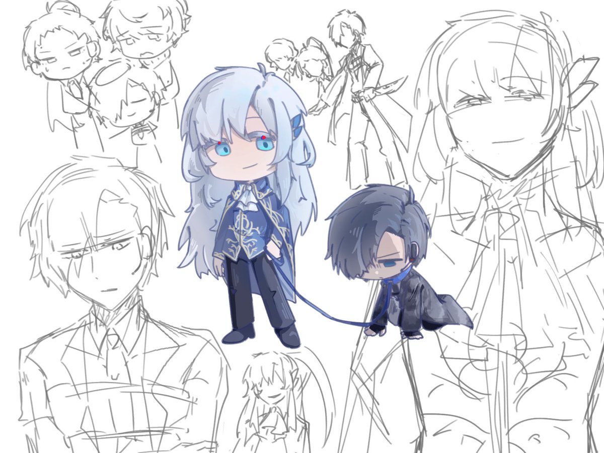 hntio2's tweet photo. 不太可能画完的东西喜加一 https://t.co/bfkdZ9aJ76