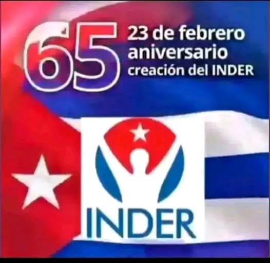 SIRamnRuizSC1's tweet photo. El Instituto Nacional de Deportes, Educación Física y Recreación (INDER) se fundó el 23 de febrero de 1961,  impulsa y promueve el deporte de excelencia, se debe al pueblo y  forma parte de sus conquistas sociales. #Cuba @dmesantaclaravc https://t.co/sfFbtrpGVX