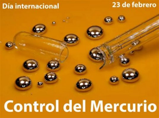 Cada 23 de febrero se celebra el Día del Compromiso Internacional del Control del Mercurio,  una fecha creada con la finalidad de concienciar sobre las  consecuencias negativas del comercio del mercurio en todo el mundo, así  como dar a conocer el tratado aprobado por 140 países.