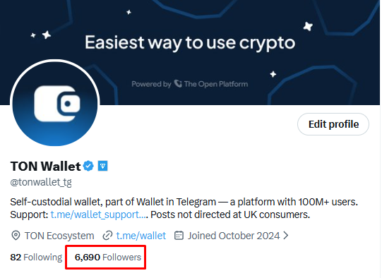 TON Wallet tweet media