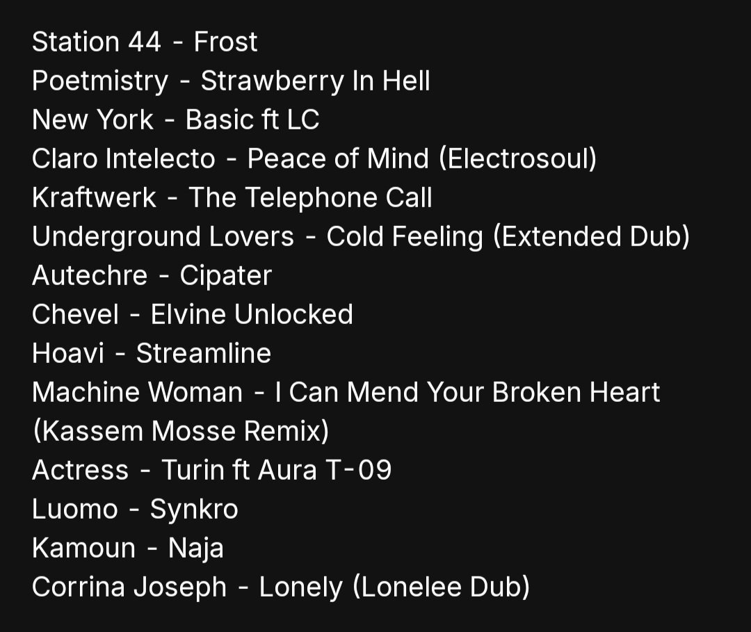 AnimeSandwich's tweet photo. Tracklist https://t.co/DwueuTM5nA