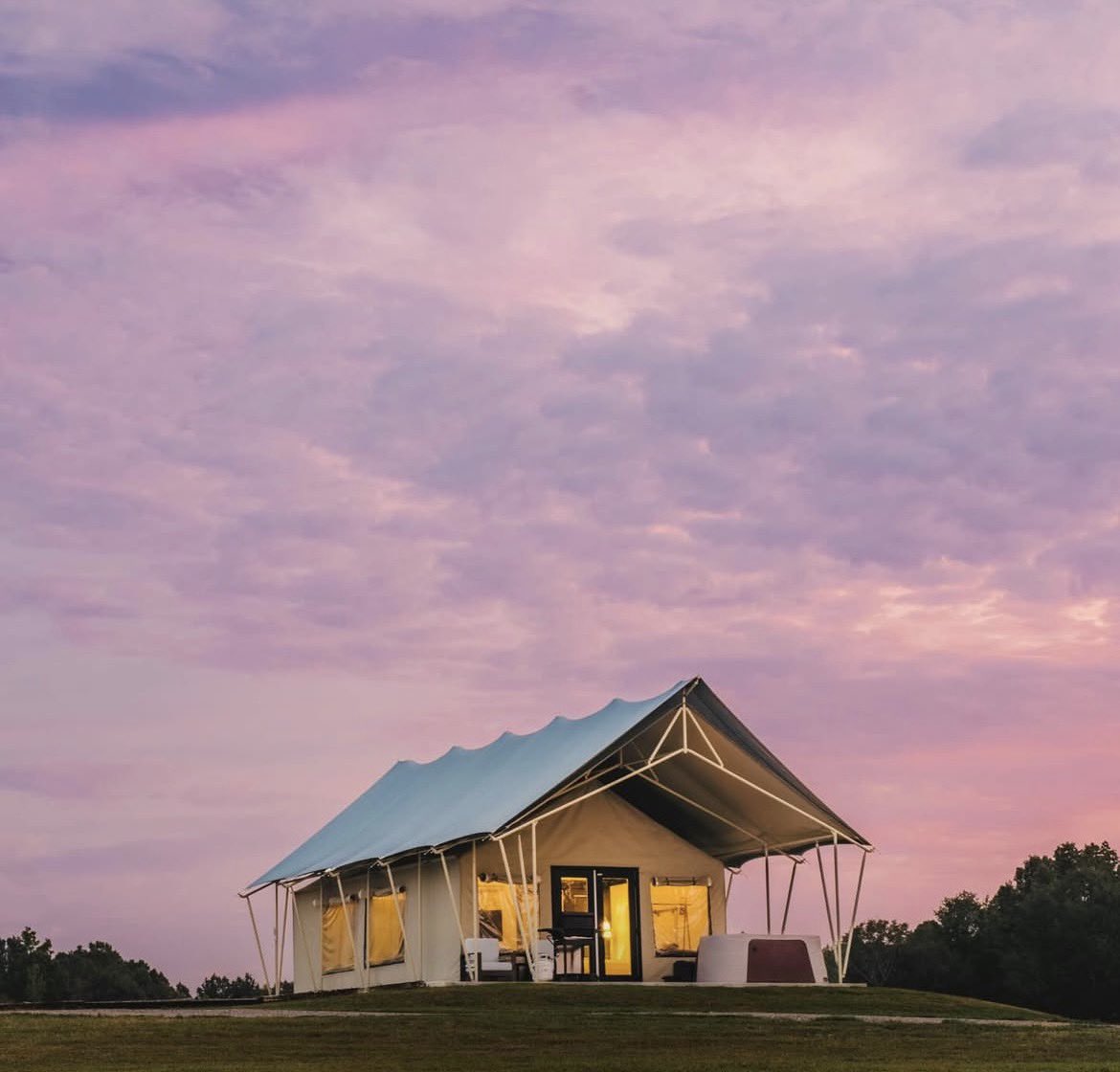 Our luxury Exclusive Tents combine style and durability, designed to minimize environmental impact compared to traditional structures. Enjoy the beauty of nature without compromising it, all while maintaining exceptional comfort.

Pictured: Satao Tent ⛺️