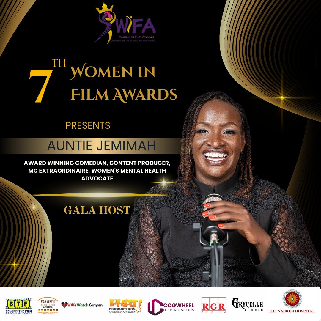 Grace. Wit. Cultural Fire!! 💫

We are proud to unveil Auntie Jemimah as our official WiFA Host — a fearless storyteller and unapologetic voice for African women. 🌍 She doesn’t just command the stage, she transforms it.😎

This year at WiFA, expect elegance &amp; laughter. 

#wifa