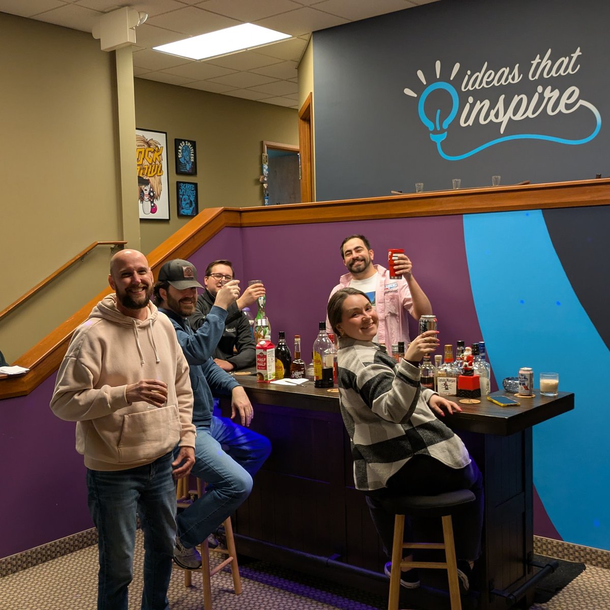 triadMM's tweet photo. Things got spicy at TriAd’s Annual Chili Bowl! 🌶️ Tori &amp; Adam took home the “People’s Scoop” trophy for best chili, while Elliott &amp; Mike dominated the bowling lanes. Great food, friendly rivalries, and bragging rights! Can’t wait for next year! 🎳🏆 #ChiliBowl #IdeasThatInspire https://t.co/kOIRNVnKjR