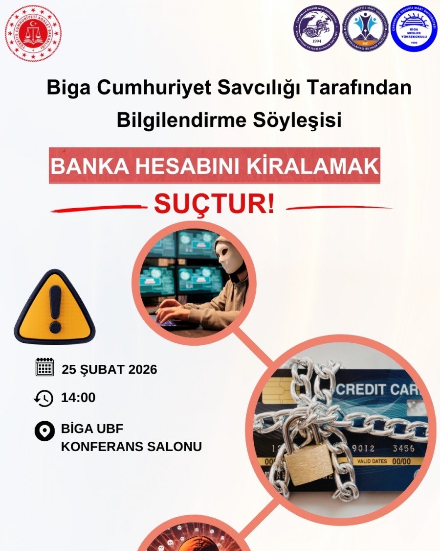 biga_ubf's tweet photo. Biga Cumhuriyet Başsavcılığı Tarafından Bilgilendirme Söyleşisi https://t.co/R1QCKl4CTq