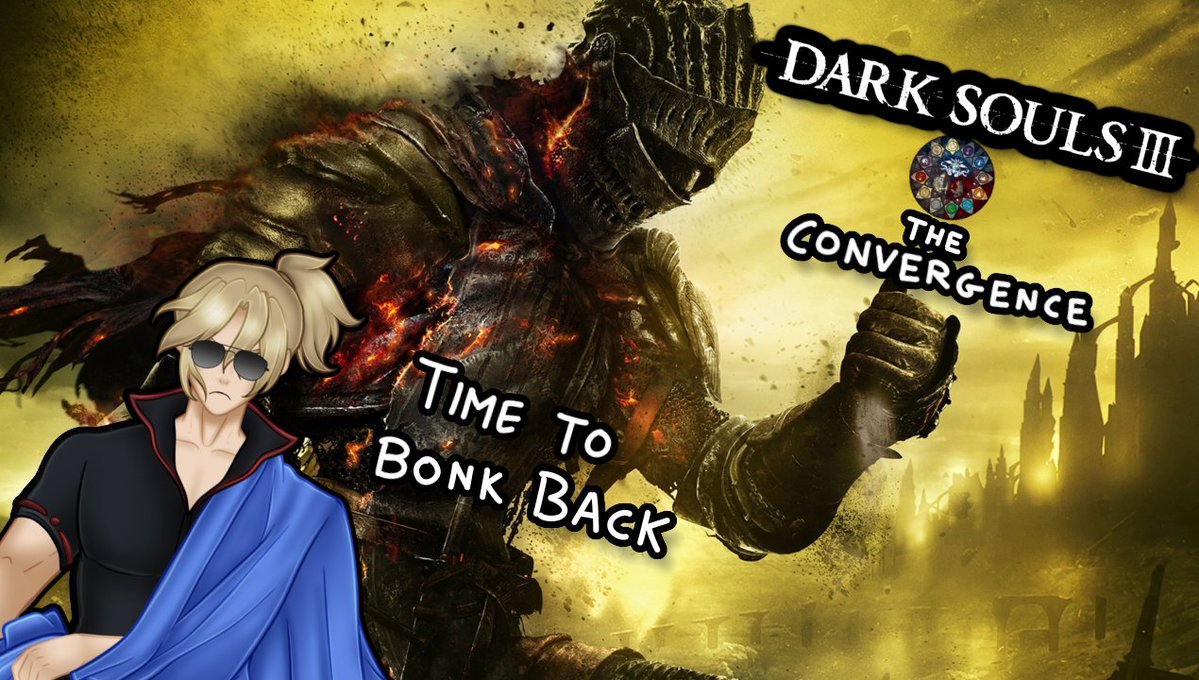 AmeNoRyuu's tweet photo. [DS3 - Convergence] We have been bonked enough....time to bonk back part4 - Vtuber ENG/ITA 
#darksouls3 #convergencemod
+ 2D model debut, thanks to @amelia_roseVt 

Live🔴
https://t.co/8OaKW3rnbE
https://t.co/u2Mh4VIAcE https://t.co/7II81kifDW