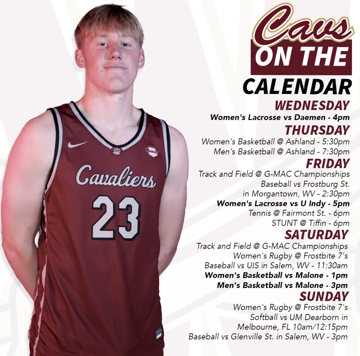 Walsh Cavaliers tweet media