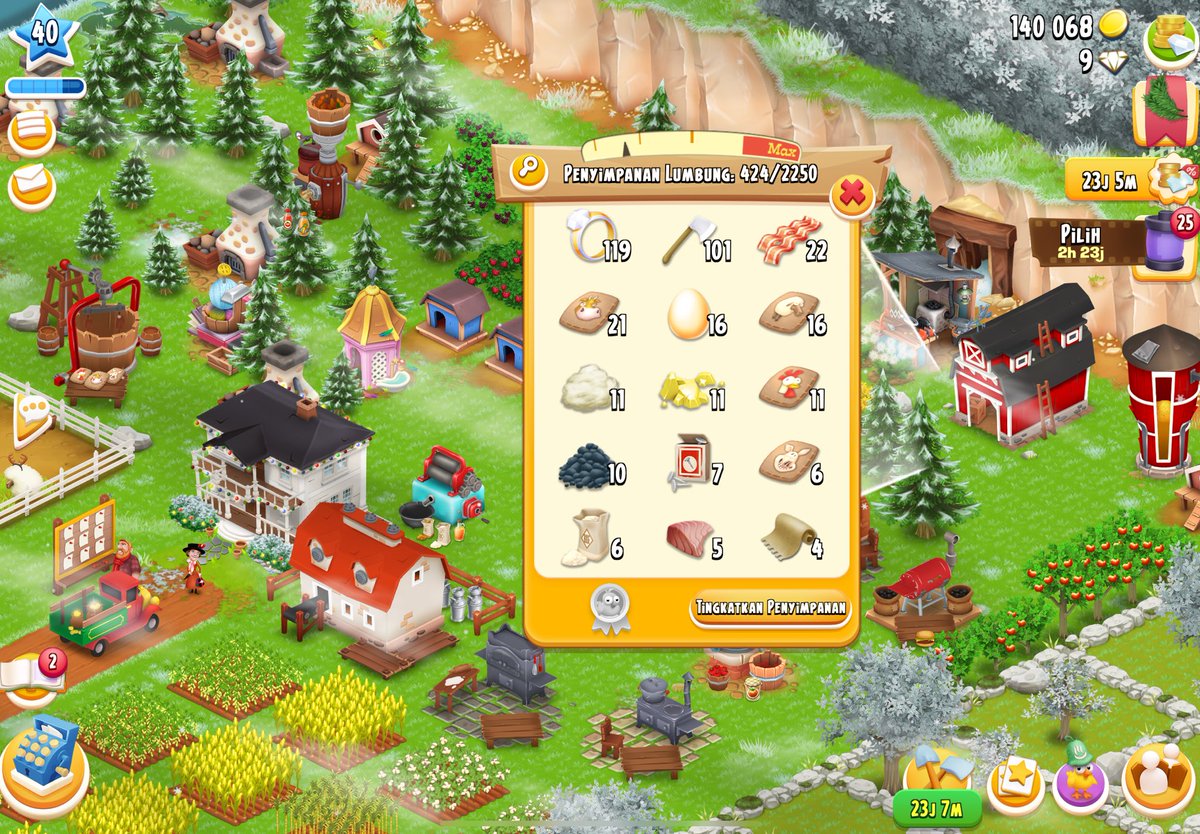toolshayday's tweet photo. WTS — Want To Sell
Akun Player Hayday ‼️

Price 40K 💸
• Level 40
• barn 2250
• silo 1000
• free tom 3day
• free rose ernest 7day
• take se gmail

#zonauang #zonajajan #wts #wtb #jualakun #SET #seller #hayday #bem #sem #lem #set #eceran #koin #gudang #kosongan #patok https://t.co/UoFNp1Ulwo