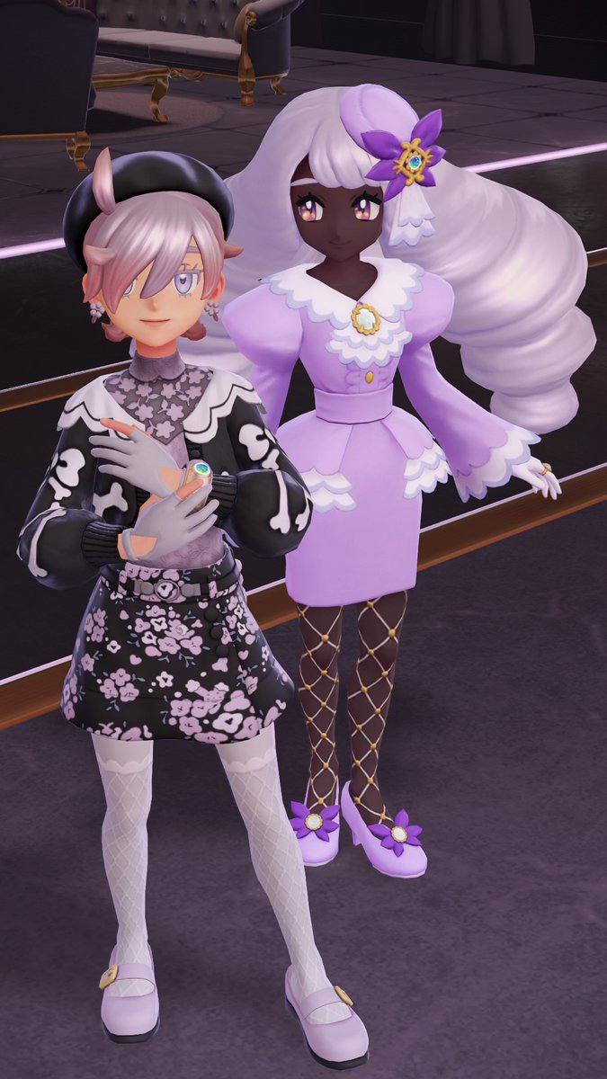 Dearnero24's tweet photo. ポケモンレジェンズZAのグリ、グリーズ、ユカリ、カラスバのイメージコーデ https://t.co/BgPueplDtR