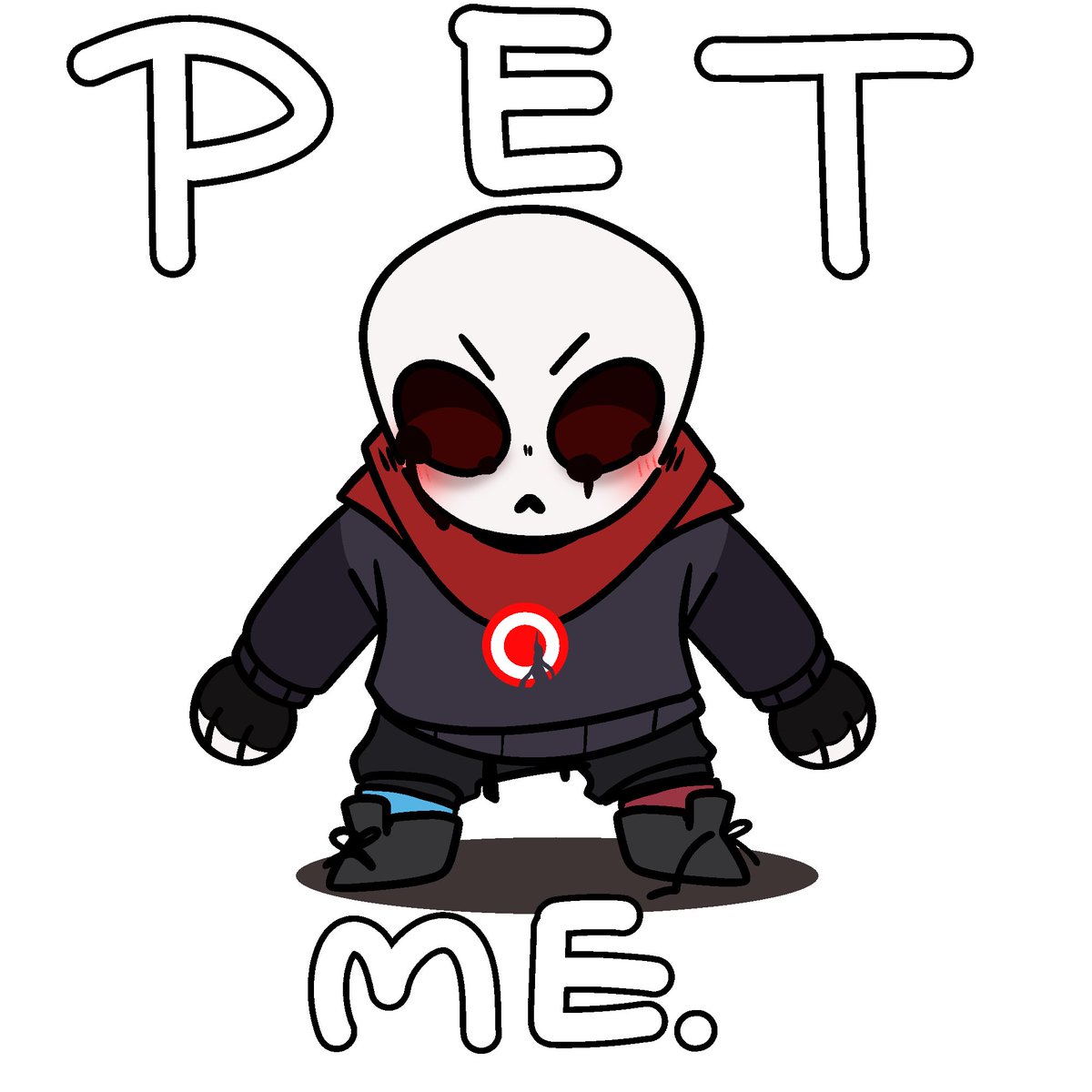 Menacingly 
For May :33