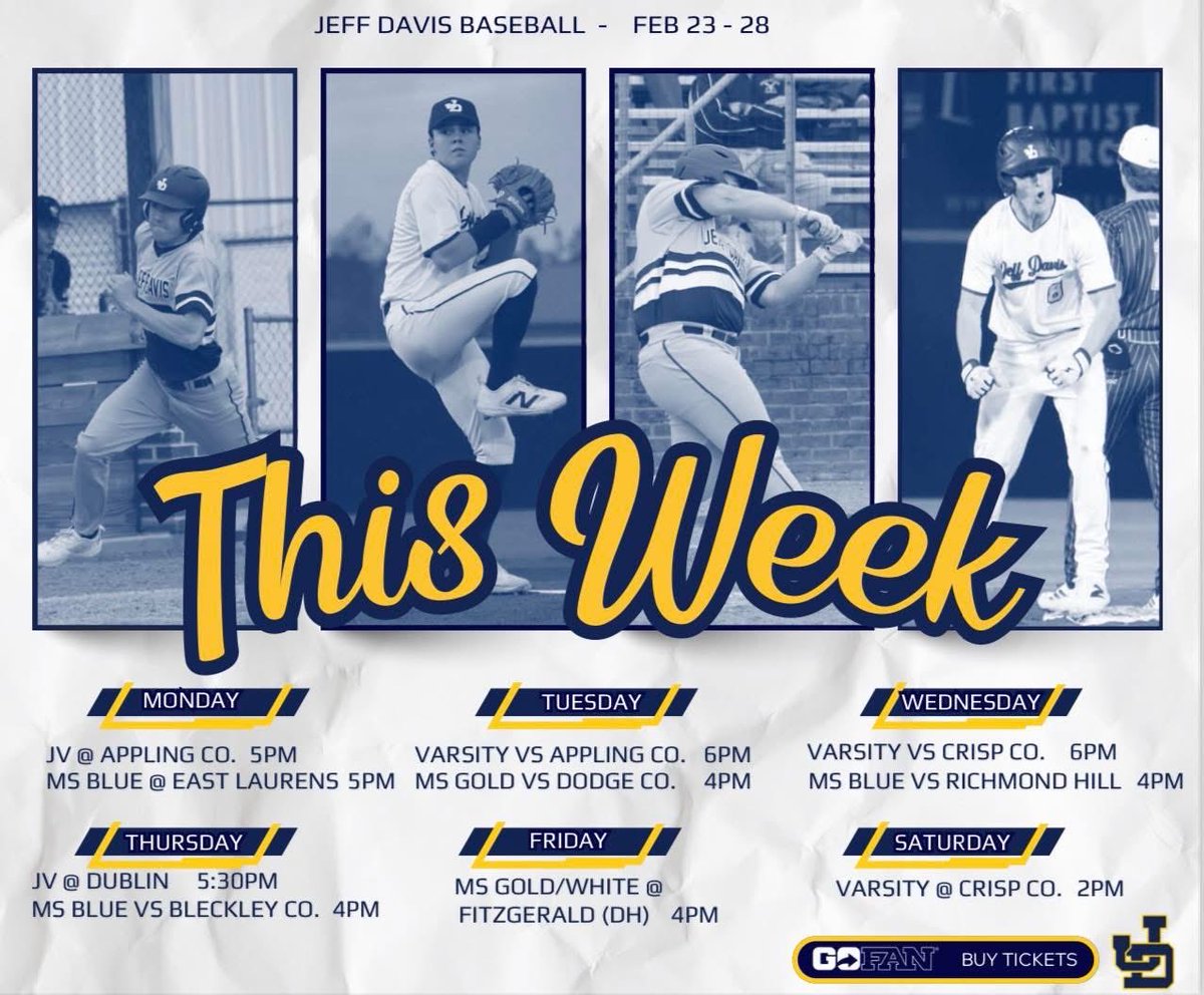 Jeff Davis Baseball tweet media