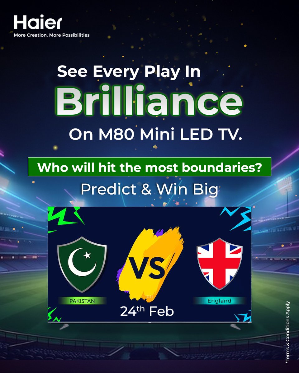 Haier Pakistan tweet media