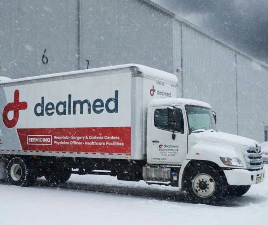 Due to the recent winter storm, Dealmed will not be shipping orders today to ensure the safety of our team and carrier partners.

While shipping operations are temporarily paused, our Customer Service team remains fully available to assist with orders, product inquiries, and