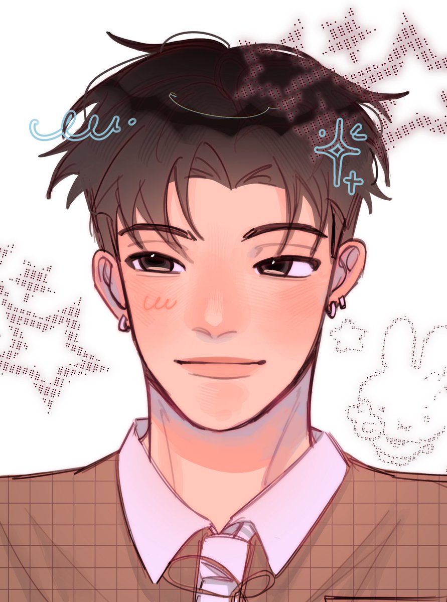 ( #คริสสิงโต ) ไม่ได้ตั้งใจจะวาดคู่ แต่ไหนๆก็เป็นชุดคู่แล้วอ่า