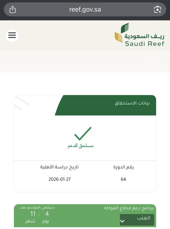 ما شاء الله ريف هالشهر منزلين عدد قبول لا بأس فيه 😍♥️♥️♥️
الله يكتب القبول لكل من يتمنى 🙏🏻
#دعم_ريف | #ريف_السعودية 

<a href="/ReefSaudi/">ريف السعودية</a>