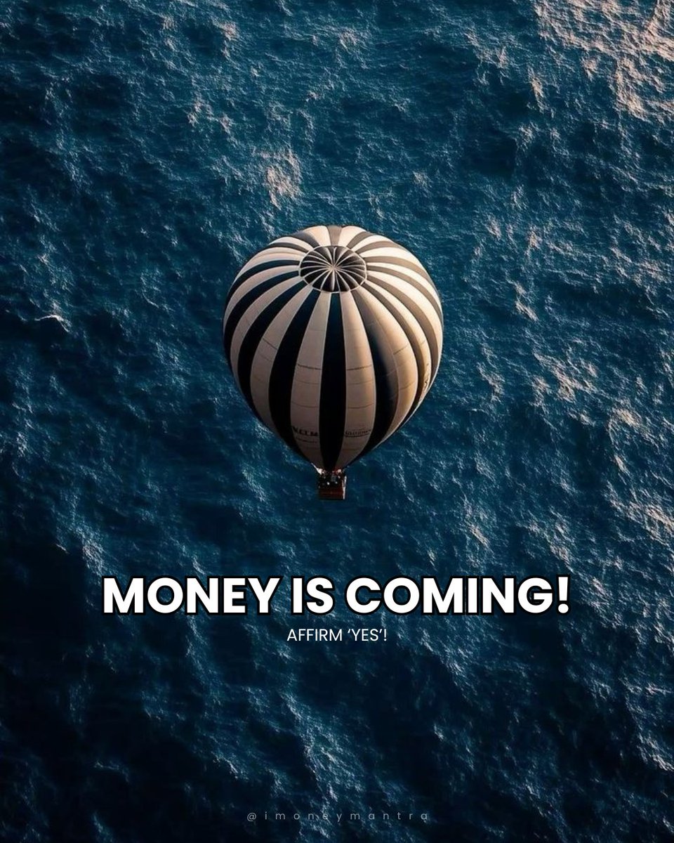 If you believe money is coming your way amidst all this hardship, Affirm 'Yes'