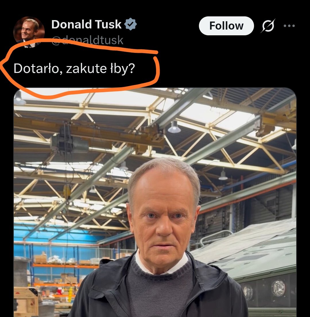 Uuuu, panie Rożek tu pan przeholowałeś, nazywać większość Polaków którzy wyczuwają niemiecki szwindel w SAFE "zakutymi łbami"? Swoją drogą to nieźle się musi Tuskowi koło dupy palić, jak nie dowiezie SAFE, to Hitler kaput.