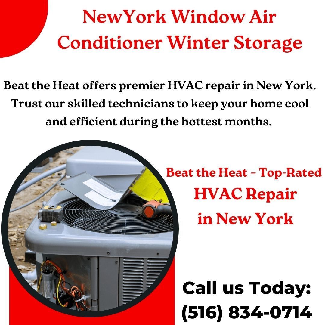 NewYork Window Air Conditioner Winter Storage tweet media
