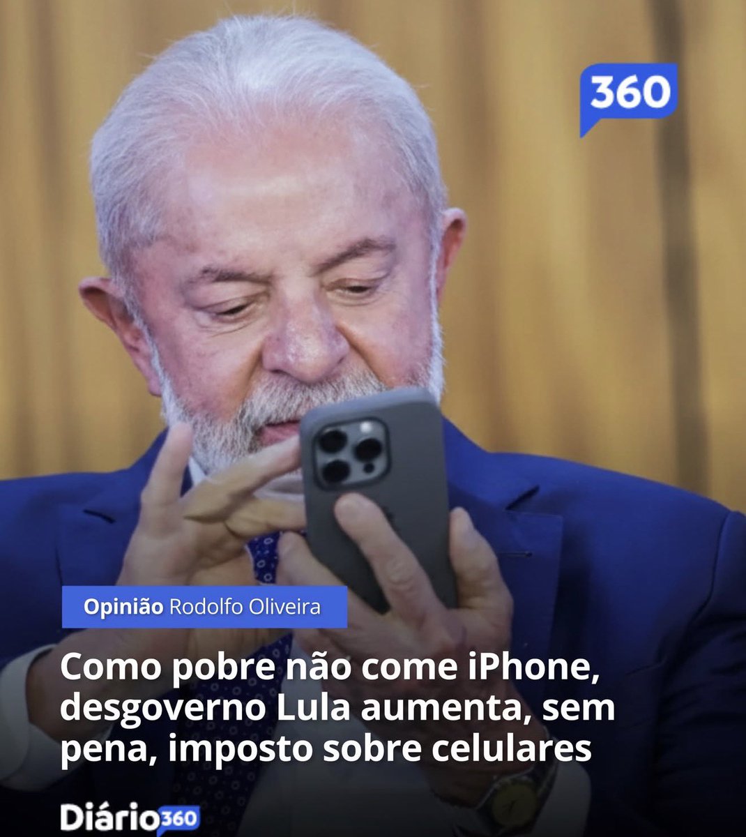 Sem cervejinha, sem picanha e agora vamos ficar sem celular também? Faz o L