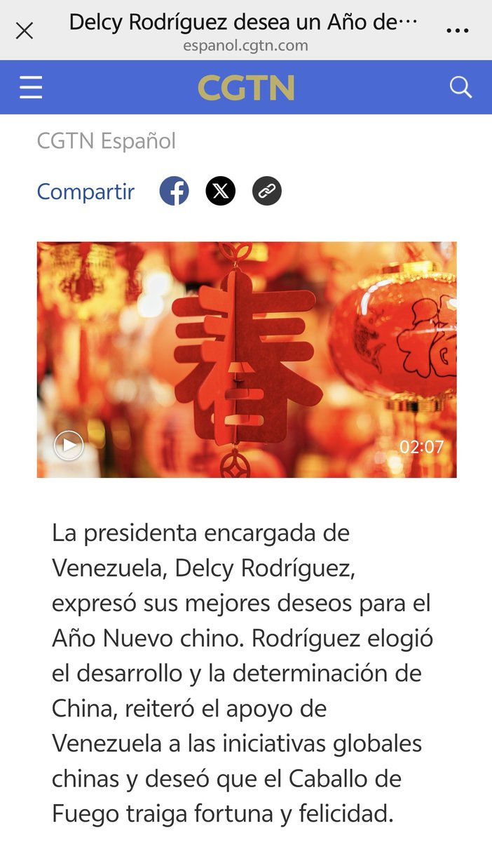 Embajada de China en Venezuela tweet media