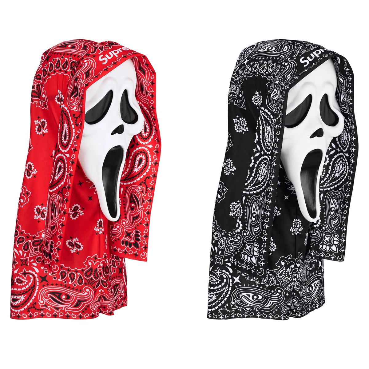houseofheat's tweet photo. Supreme's Ghostface® Accessories (SS26) https://t.co/bvPYAlfsLy