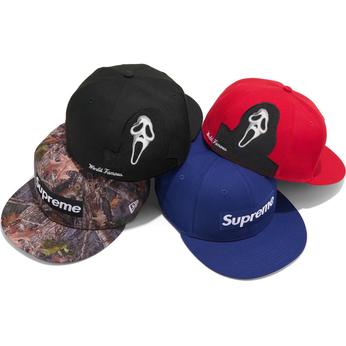 houseofheat's tweet photo. Supreme's Ghostface® Accessories (SS26) https://t.co/bvPYAlfsLy