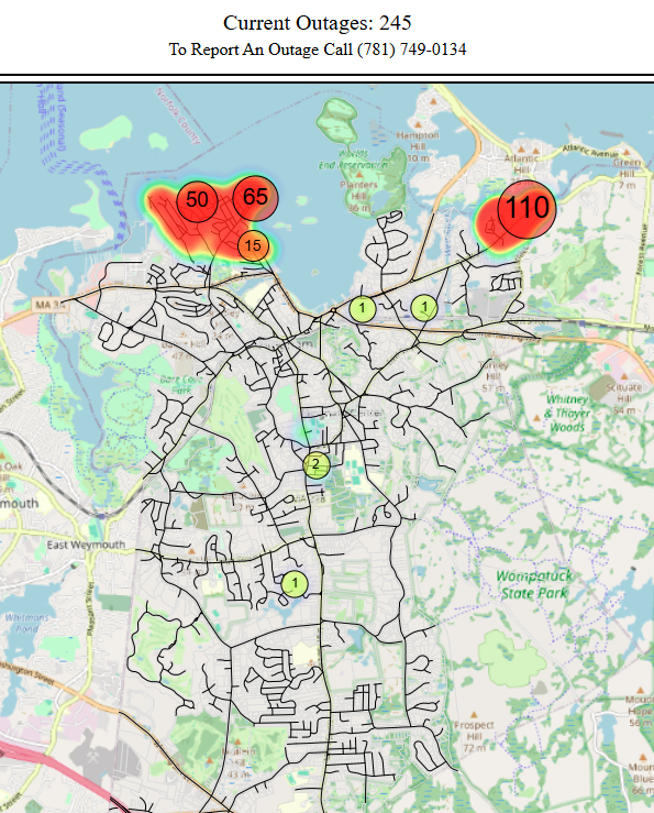 Our crews have been working hard all morning to resolve issues as quickly &amp; safely as possible, despite whiteout blizzard conditions! 

Remember, we have an outage map. If you lose power, you can see whether your entire neighborhood is affected: hmlp.com/outage