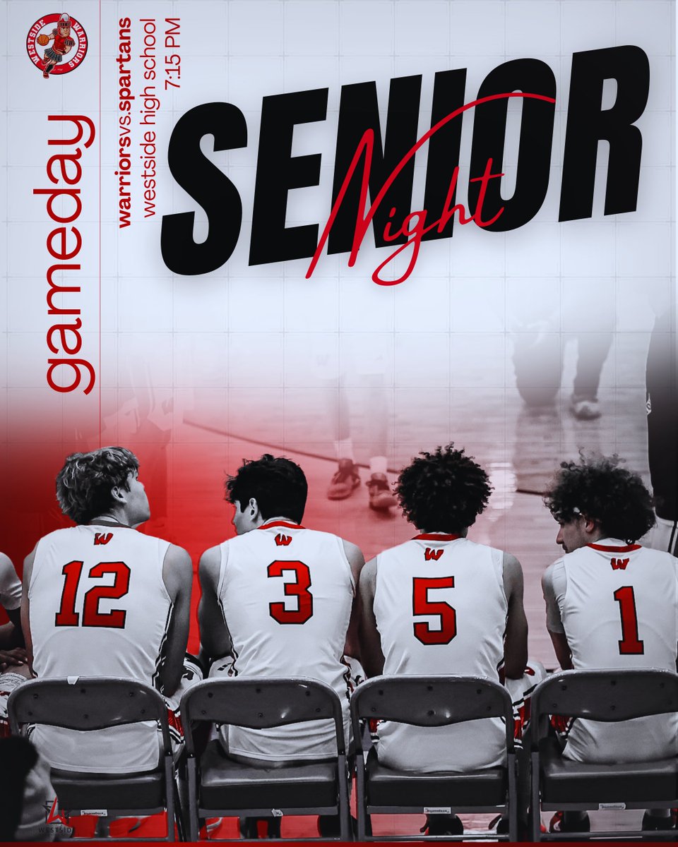 🔴SENIOR NIGHT🔴

🆚 <a href="/EastHighBball/">Lincoln East Spartan Basketball</a> 
📍 Westside High School
⌚️ 7:15 PM
📺 youtube.com/watch?v=_YxTma…