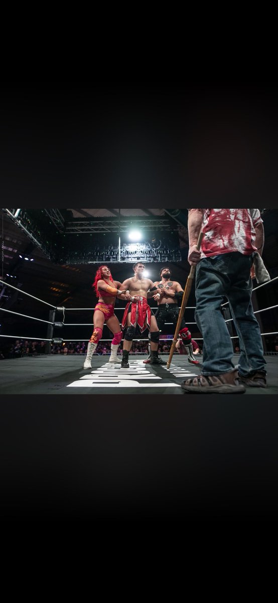 Peter_Sedohr's tweet photo. Quite easily the best day of my life @ftlowrestling and it’s not even close. Note to self - never steal The Sandman’s cane, it’s never a good idea - as seen in the last photo ……
@FutureShockWres 📸@tonyknox Childhood dream ticked off. https://t.co/BcNYeffn6C